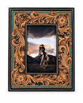 Myra Mesa Plateau Hand-Tooled Photo Frame