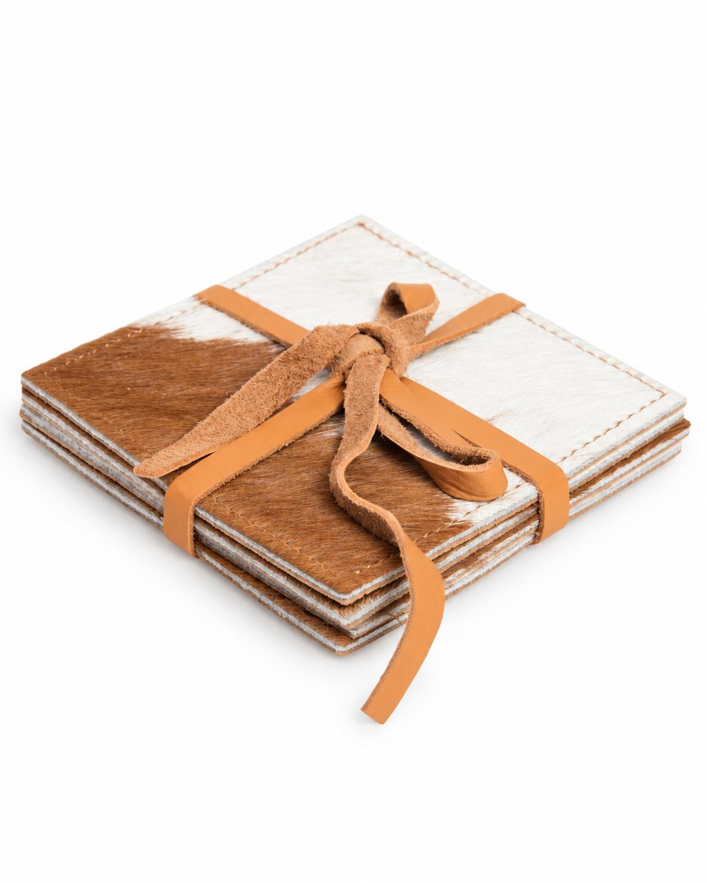 Cowhide Coasters