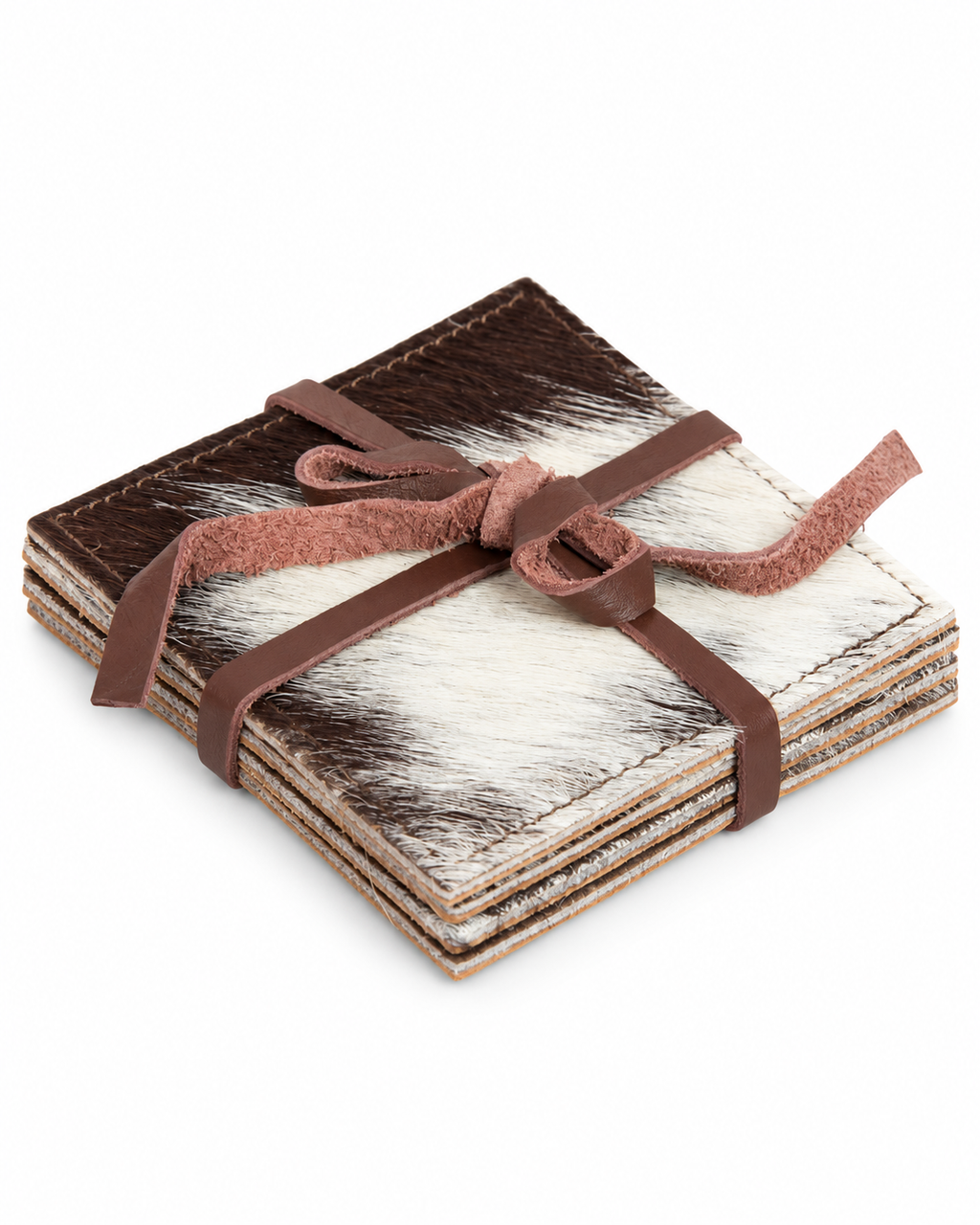 Cowhide Coasters
