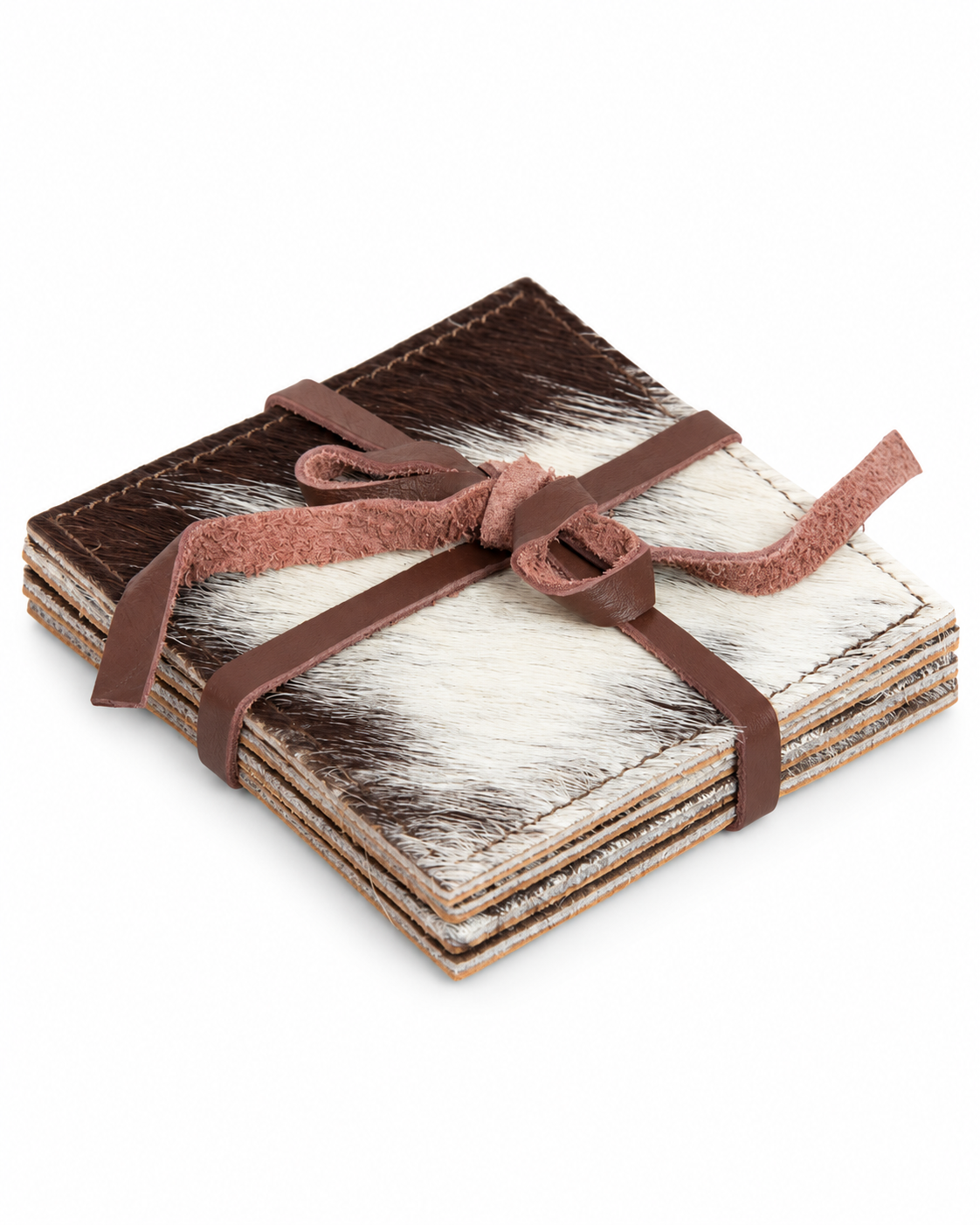 Cowhide Coasters