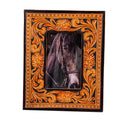 Myra Classic Country Hand-Tooled Photo Frame
