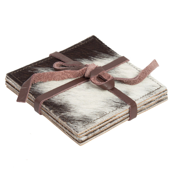Cowhide Coasters