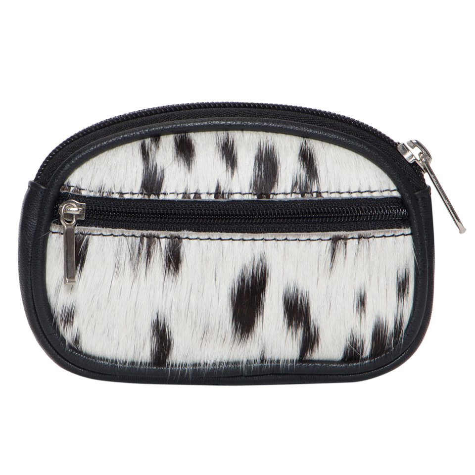 Cowhide Coin Purse