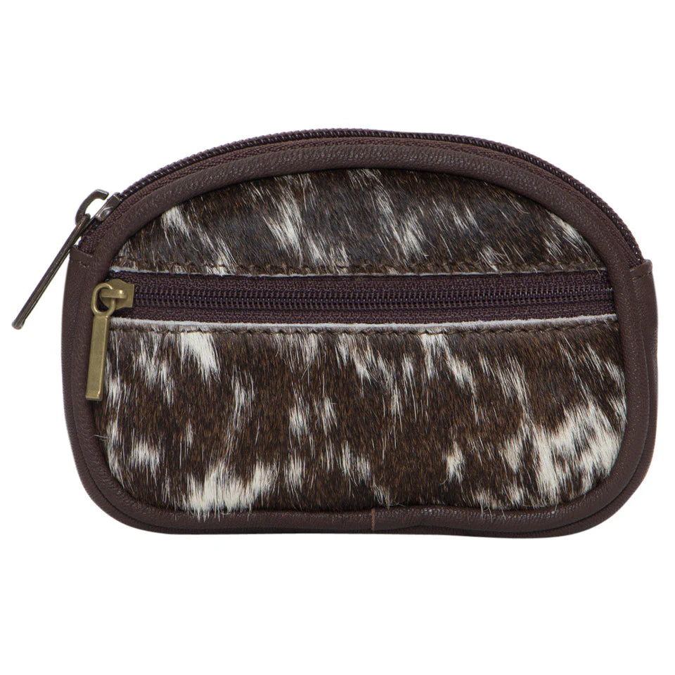 Cowhide Coin Purse