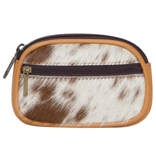 Cowhide Coin Purse