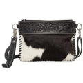 Tooling Leather Cowhide Clutch Bag