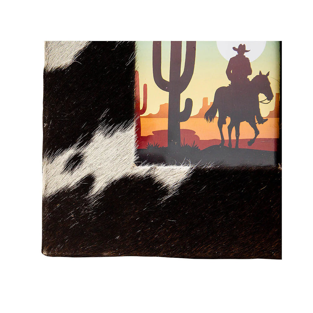 Myra Cowhide Photo Frame