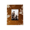 Myra Cowhide Photo Frame