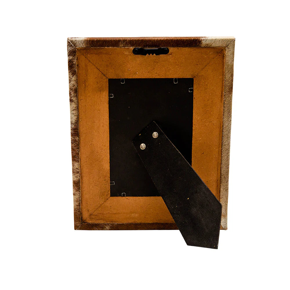 Myra Cowhide Photo Frame