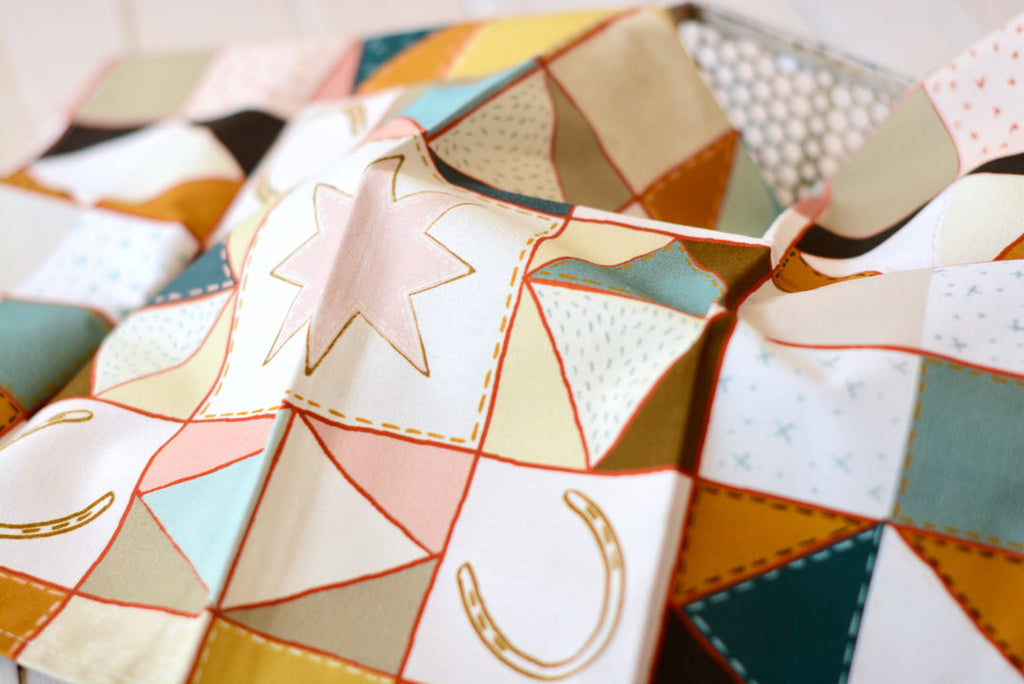 Tirzah Patchwork Quilt Tea Towel