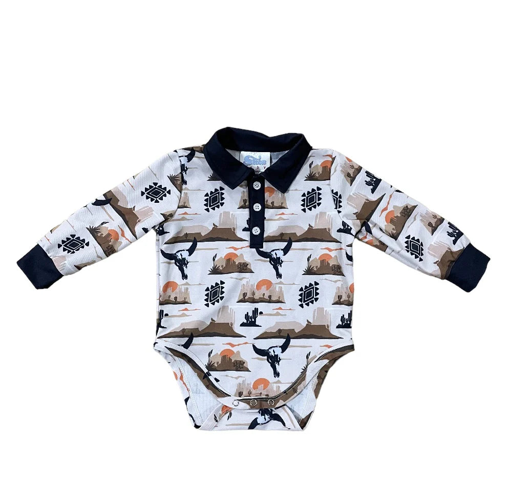 Desert Sky Polo Onesie