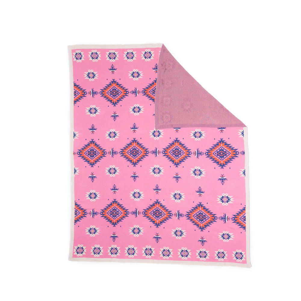 Myra Field of Prairie Roses Throw