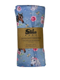 Blue Floral Horse Swaddle