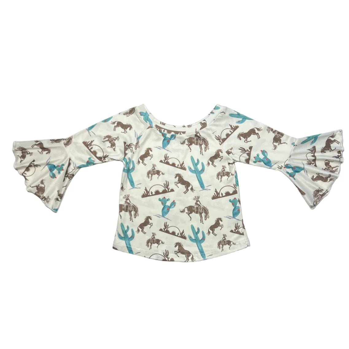 Gettin' Western Long Sleeve Shirt Kids