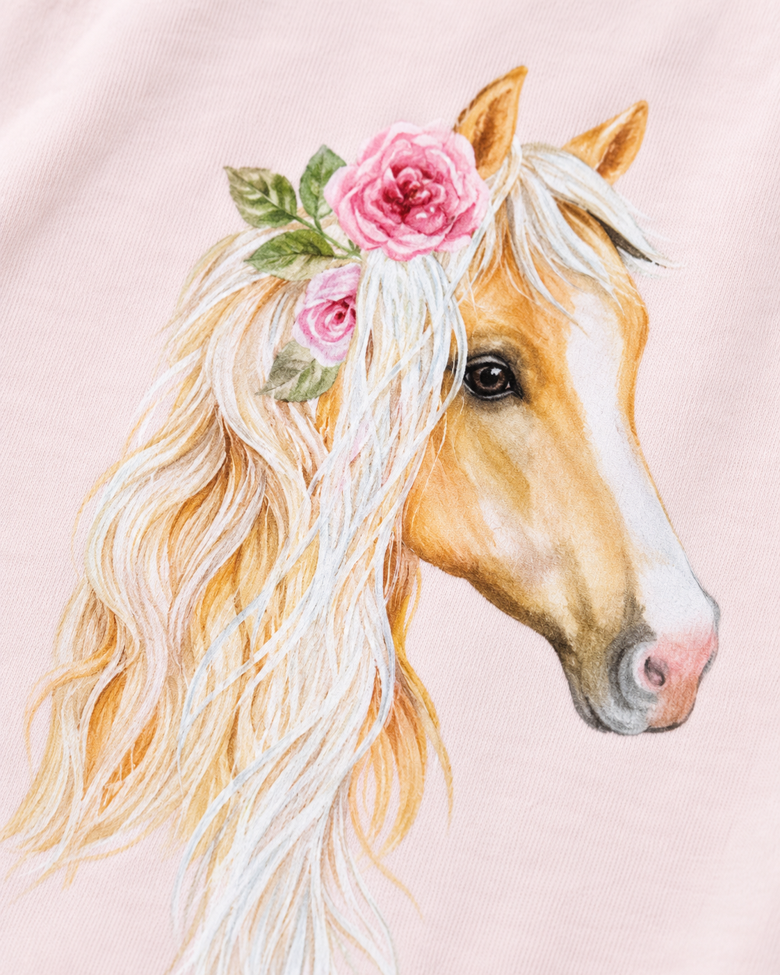 Horse Head Pink Tassel Dress