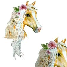 Horse Head Pink Tassel Dress