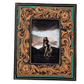 Myra Mesa Plateau Hand-Tooled Photo Frame