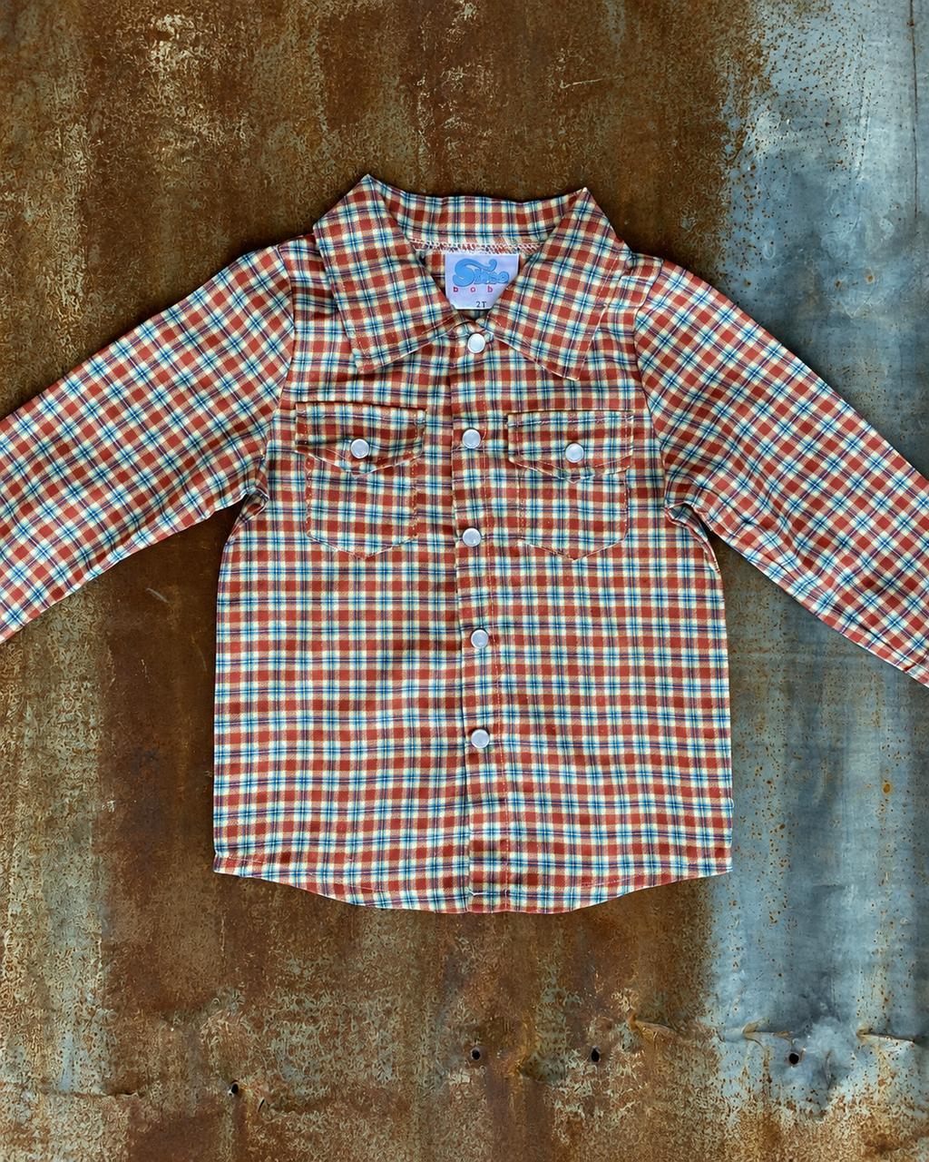Plaid Pearl Snap Shirt