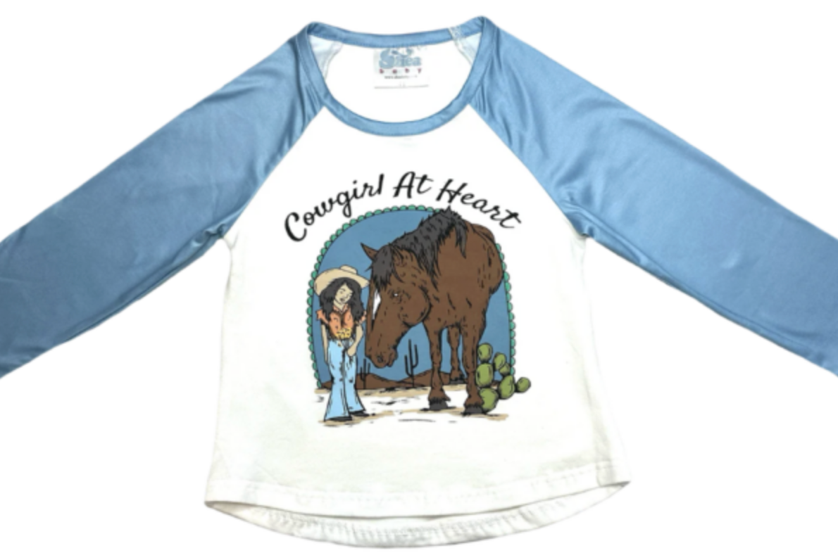 Cowgirl at Heart Long Sleeve Shirt Toddler