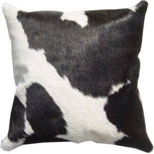 Single Panel Cowhide Cushion