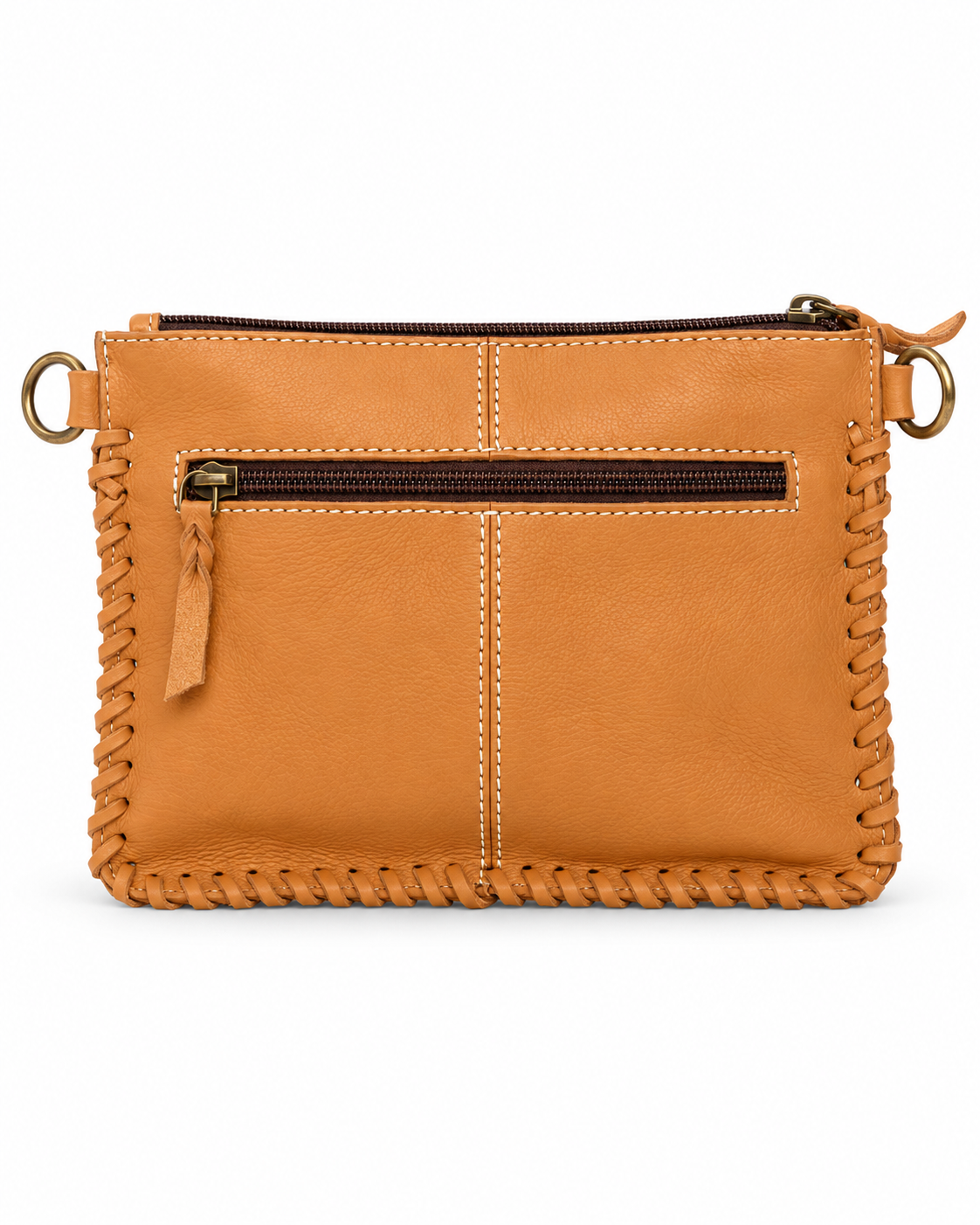 Tooling Leather Cowhide Clutch Bag