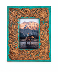 Myra Time of Traditions Hand-Tooled Photo Frame