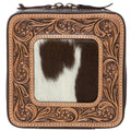 Tooled Cowhide Jewellery Box