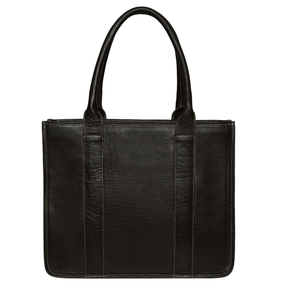 Tooling Leather Cowhide Boot Stitch Bag