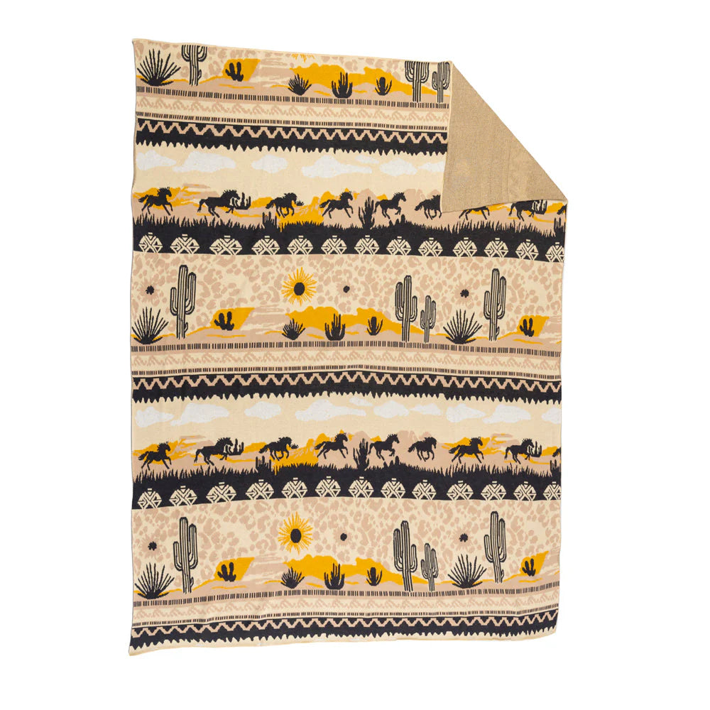Myra Wild Horse Canyon Throw