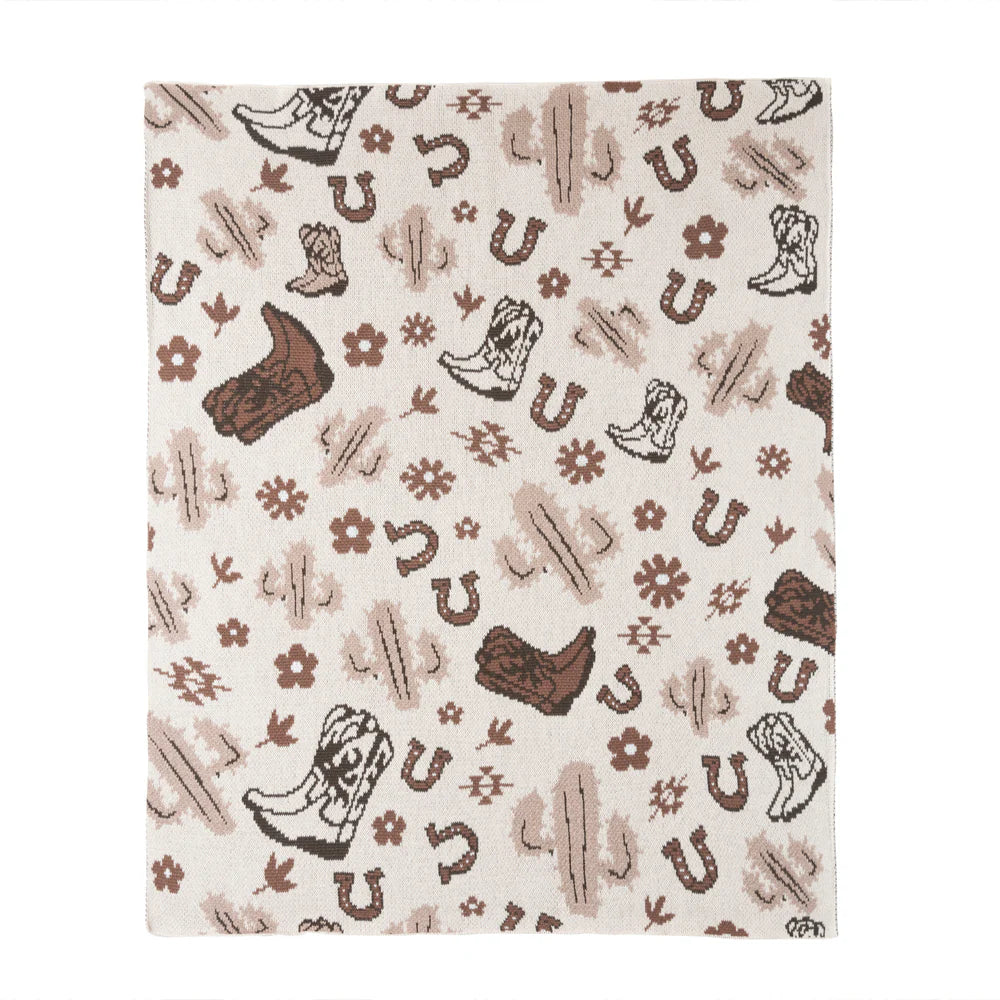 Myra Wild West Baby Throw