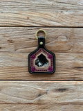 Myra Wildflower Tag Keyring